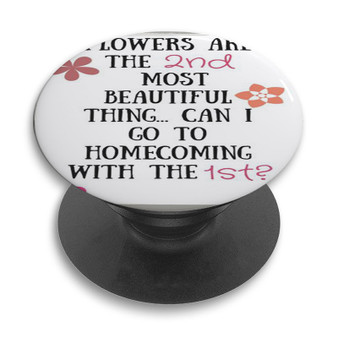 Pastele Flowers Hoco Custom PopSockets Awesome Personalized Phone Grip Holder Pop Up Stand Out Mount Grip Standing Pods Apple iPhone Samsung Google Asus Sony Phone Accessories