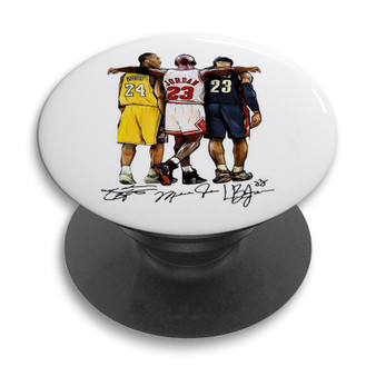 Pastele Kobe Bryant Michael Jordan Lebron James Custom PopSockets Awesome Personalized Phone Grip Holder Pop Up Stand Out Mount Grip Standing Pods Apple iPhone Samsung Google Asus Sony Phone Accessories