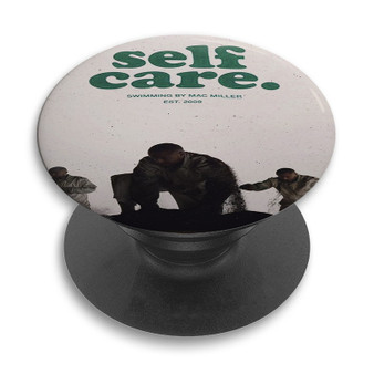 Pastele Mac Miller Self Care Custom PopSockets Awesome Personalized Phone Grip Holder Pop Up Stand Out Mount Grip Standing Pods Apple iPhone Samsung Google Asus Sony Phone Accessories