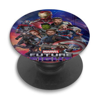 Pastele Marvel Future Fight Custom PopSockets Awesome Personalized Phone Grip Holder Pop Up Stand Out Mount Grip Standing Pods Apple iPhone Samsung Google Asus Sony Phone Accessories