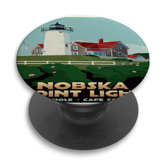 Pastele Nobska Point Light Custom PopSockets Awesome Personalized Phone Grip Holder Pop Up Stand Out Mount Grip Standing Pods Apple iPhone Samsung Google Asus Sony Phone Accessories