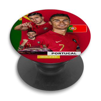 Pastele Portugal World Cup 2022 Custom PopSockets Awesome Personalized Phone Grip Holder Pop Up Stand Out Mount Grip Standing Pods Apple iPhone Samsung Google Asus Sony Phone Accessories