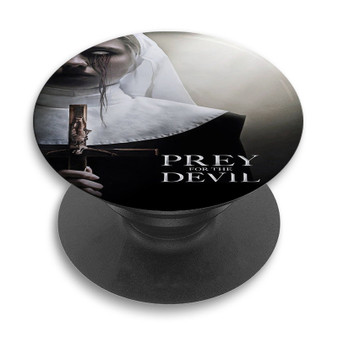 Pastele Prey for the Devil jpeg Custom PopSockets Awesome Personalized Phone Grip Holder Pop Up Stand Out Mount Grip Standing Pods Apple iPhone Samsung Google Asus Sony Phone Accessories
