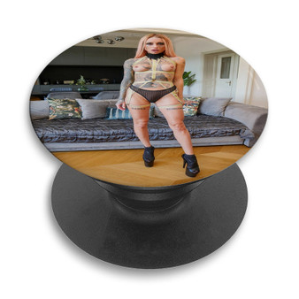 Pastele Sasha Beart Custom PopSockets Awesome Personalized Phone Grip Holder Pop Up Stand Out Mount Grip Standing Pods Apple iPhone Samsung Google Asus Sony Phone Accessories