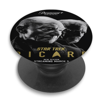 Pastele Star Trek Picard Custom PopSockets Awesome Personalized Phone Grip Holder Pop Up Stand Out Mount Grip Standing Pods Apple iPhone Samsung Google Asus Sony Phone Accessories