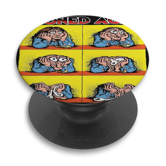 Pastele Stoned Again Custom PopSockets Awesome Personalized Phone Grip Holder Pop Up Stand Out Mount Grip Standing Pods Apple iPhone Samsung Google Asus Sony Phone Accessories