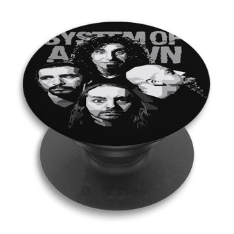 Pastele System of a Down Custom PopSockets Awesome Personalized Phone Grip Holder Pop Up Stand Out Mount Grip Standing Pods Apple iPhone Samsung Google Asus Sony Phone Accessories