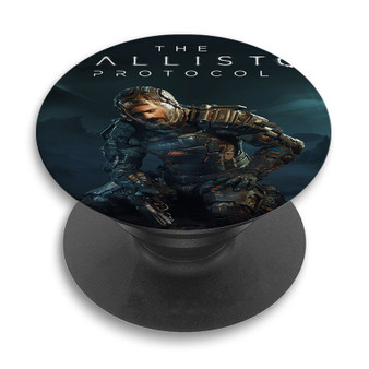 Pastele The Callisto Protocol Custom PopSockets Awesome Personalized Phone Grip Holder Pop Up Stand Out Mount Grip Standing Pods Apple iPhone Samsung Google Asus Sony Phone Accessories