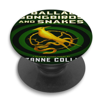 Pastele The Hunger Games The Ballad of Songbirds and Snakes Movie Custom PopSockets Awesome Personalized Phone Grip Holder Pop Up Stand Out Mount Grip Standing Pods Apple iPhone Samsung Google Asus Sony Phone Accessories