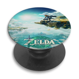Pastele The Legend of Zelda Tears of the Kingdom Custom PopSockets Awesome Personalized Phone Grip Holder Pop Up Stand Out Mount Grip Standing Pods Apple iPhone Samsung Google Asus Sony Phone Accessories