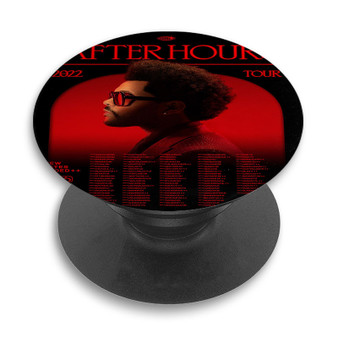 Pastele The Weeknd After Hours Tour 2022 4 Custom PopSockets Awesome Personalized Phone Grip Holder Pop Up Stand Out Mount Grip Standing Pods Apple iPhone Samsung Google Asus Sony Phone Accessories