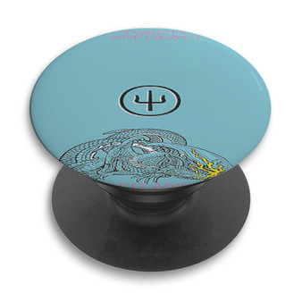 Pastele Twennty One Pilots Scaled and Icy 2 Custom PopSockets Awesome Personalized Phone Grip Holder Pop Up Stand Out Mount Grip Standing Pods Apple iPhone Samsung Google Asus Sony Phone Accessories