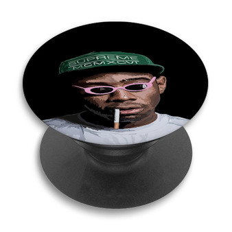Pastele Tyler the Creator Custom PopSockets Awesome Personalized Phone Grip Holder Pop Up Stand Out Mount Grip Standing Pods Apple iPhone Samsung Google Asus Sony Phone Accessories