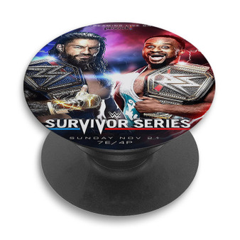 Pastele WWE Survivor Series Roman Reigns vs Big E Custom PopSockets Awesome Personalized Phone Grip Holder Pop Up Stand Out Mount Grip Standing Pods Apple iPhone Samsung Google Asus Sony Phone Accessories