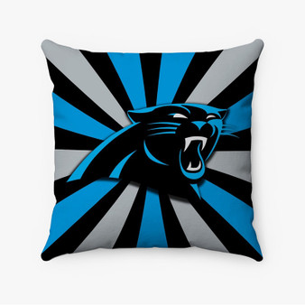 Pastele Carolina Panthers NFL Custom Pillow Case Personalized Spun Polyester Square Pillow Cover Decorative Cushion Bed Sofa Throw Pillow Home Decor