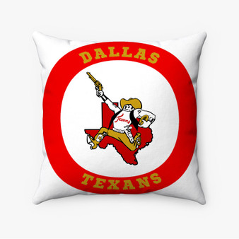 Pastele Dallas Texans NFL Custom Pillow Case Personalized Spun Polyester Square Pillow Cover Decorative Cushion Bed Sofa Throw Pillow Home Decor