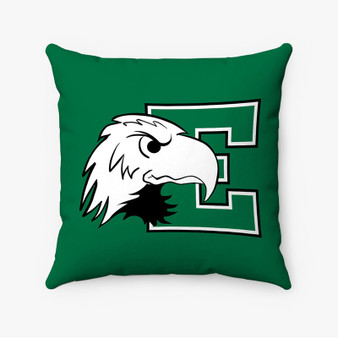 Pastele Eastern Michigan Eagles Custom Pillow Case Personalized Spun Polyester Square Pillow Cover Decorative Cushion Bed Sofa Throw Pillow Home Decor