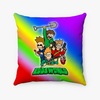 Pastele Eddsworld Custom Pillow Case Personalized Spun Polyester Square Pillow Cover Decorative Cushion Bed Sofa Throw Pillow Home Decor