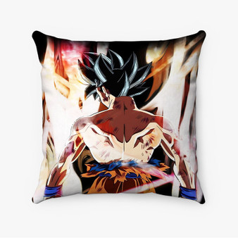 Pastele Goku Dragon Ball Super Custom Pillow Case Personalized Spun Polyester Square Pillow Cover Decorative Cushion Bed Sofa Throw Pillow Home Decor
