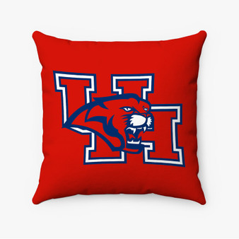 Pastele Houston Cougars Custom Pillow Case Personalized Spun Polyester Square Pillow Cover Decorative Cushion Bed Sofa Throw Pillow Home Decor