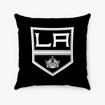 Pastele Los Angeles Kings NHL Custom Pillow Case Personalized Spun Polyester Square Pillow Cover Decorative Cushion Bed Sofa Throw Pillow Home Decor