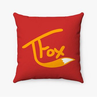 Pastele tanner fox Custom Pillow Case Personalized Spun Polyester Square Pillow Cover Decorative Cushion Bed Sofa Throw Pillow Home Decor