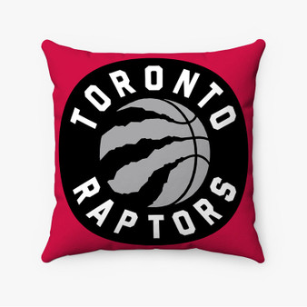 Pastele Toronto Raptors NBA Custom Pillow Case Personalized Spun Polyester Square Pillow Cover Decorative Cushion Bed Sofa Throw Pillow Home Decor