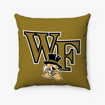 Pastele Wake Forest Demon Deacons Custom Pillow Case Personalized Spun Polyester Square Pillow Cover Decorative Cushion Bed Sofa Throw Pillow Home Decor