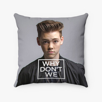 Pastele Zach Herron Why Don t We Art Custom Pillow Case Personalized Spun Polyester Square Pillow Cover Decorative Cushion Bed Sofa Throw Pillow Home Decor