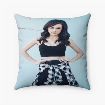 Pastele Colleen Ballinger Custom Pillow Case Personalized Spun Polyester Square Pillow Cover Decorative Cushion Bed Sofa Throw Pillow Home Decor