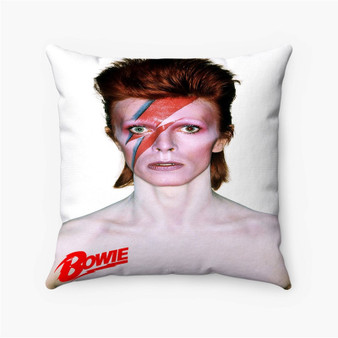 Pastele David Bowie Legendary Musician Custom Pillow Case Personalized Spun Polyester Square Pillow Cover Decorative Cushion Bed Sofa Throw Pillow Home Decor