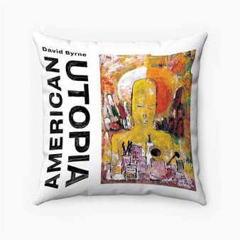 Pastele David Byrne American Utopia Copy Custom Pillow Case Personalized  Spun Polyester Square Pillow Cover Decorative