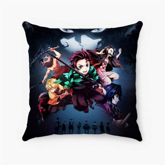 Pastele Demon Slayer Kimetsu no Yaiba Custom Pillow Case Personalized Spun Polyester Square Pillow Cover Decorative Cushion Bed Sofa Throw Pillow Home Decor