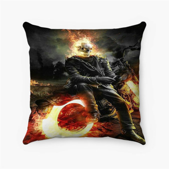 Pastele Ghost Rider Custom Pillow Case Personalized Spun Polyester Square Pillow Cover Decorative Cushion Bed Sofa Throw Pillow Home Decor
