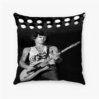 Pastele Keith Richards Custom Pillow Case Personalized Spun Polyester Square Pillow Cover Decorative Cushion Bed Sofa Throw Pillow Home Decor