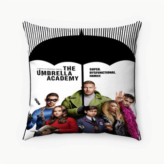 Pastele The Umbrella Academy Custom Pillow Case Personalized Spun Polyester Square Pillow Cover Decorative Cushion Bed Sofa Throw Pillow Home Decor