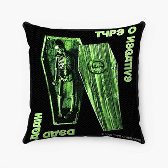 Pastele Type O Negative Good Custom Pillow Case Personalized Spun Polyester Square Pillow Cover Decorative Cushion Bed Sofa Throw Pillow Home Decor