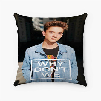 Pastele Why Don t We Daniel Seavey 2 Custom Pillow Case Personalized Spun Polyester Square Pillow Cover Decorative Cushion Bed Sofa Throw Pillow Home Decor