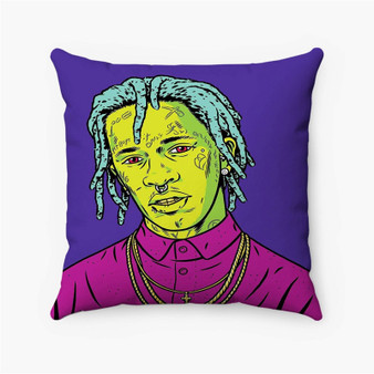 Pastele Young Thug New Custom Pillow Case Personalized Spun Polyester Square Pillow Cover Decorative Cushion Bed Sofa Throw Pillow Home Decor