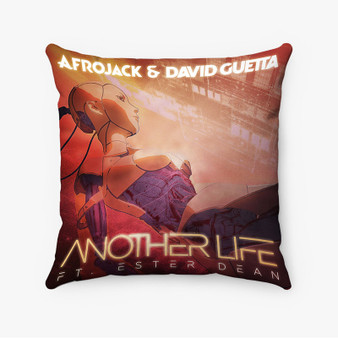 Pastele Afrojack David Guetta ft Ester Dean Another Life Custom Pillow Case Personalized Spun Polyester Square Pillow Cover Decorative Cushion Bed Sofa Throw Pillow Home Decor