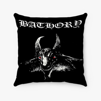 Pastele Bathory Custom Pillow Case Personalized Spun Polyester Square Pillow Cover Decorative Cushion Bed Sofa Throw Pillow Home Decor