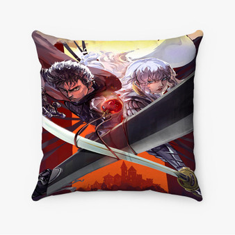 Pastele Berserk Art Custom Pillow Case Personalized Spun Polyester Square Pillow Cover Decorative Cushion Bed Sofa Throw Pillow Home Decor