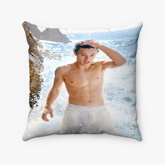 Pastele Cameron Dallas Custom Pillow Case Personalized Spun Polyester Square Pillow Cover Decorative Cushion Bed Sofa Throw Pillow Home Decor