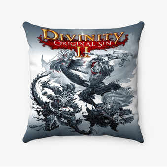 Pastele Divinity Original Sin 2 Custom Pillow Case Personalized Spun Polyester Square Pillow Cover Decorative Cushion Bed Sofa Throw Pillow Home Decor