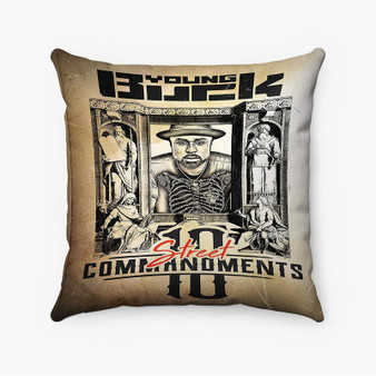 Pastele Dope 2 Ya Young Buck Custom Pillow Case Personalized Spun Polyester Square Pillow Cover Decorative Cushion Bed Sofa Throw Pillow Home Decor