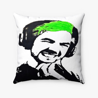 Pastele Jacksepticeye Custom Pillow Case Personalized Spun Polyester Square Pillow Cover Decorative Cushion Bed Sofa Throw Pillow Home Decor