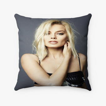 Pastele Margot Robbie New Custom Pillow Case Personalized Spun Polyester Square Pillow Cover Decorative Cushion Bed Sofa Throw Pillow Home Decor