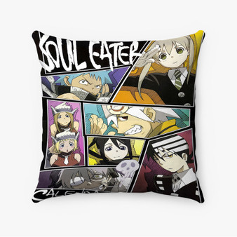 Pastele Soul Eater Custom Pillow Case Personalized Spun Polyester Square Pillow Cover Decorative Cushion Bed Sofa Throw Pillow Home Decor