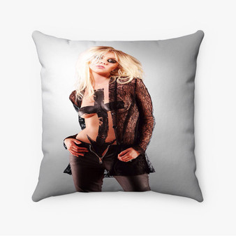 Pastele Taylor Momsen 2 Custom Pillow Case Personalized Spun Polyester Square Pillow Cover Decorative Cushion Bed Sofa Throw Pillow Home Decor