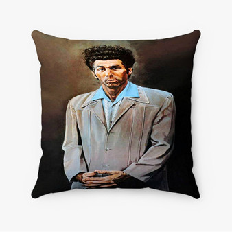 Pastele THe Kramer Jerry Seinfeld Custom Pillow Case Personalized Spun Polyester Square Pillow Cover Decorative Cushion Bed Sofa Throw Pillow Home Decor